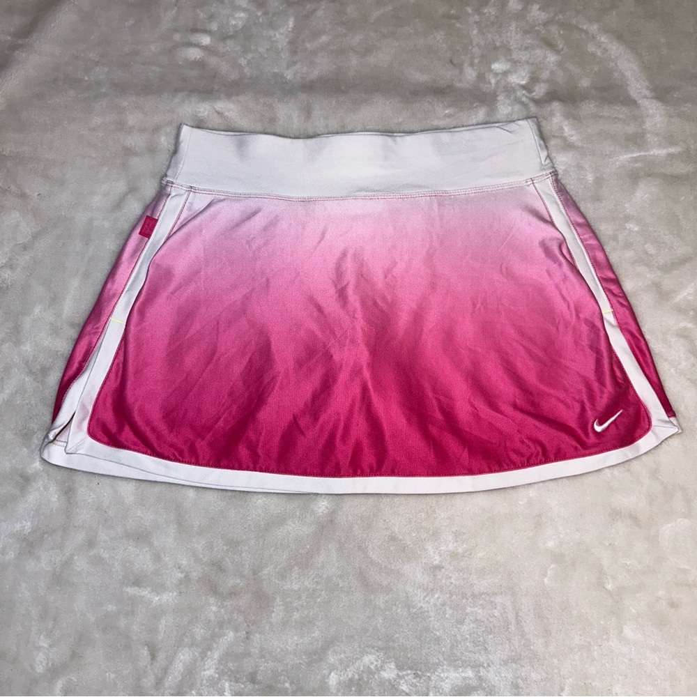 Vintage Nike Ombre Pink/White Skort Size Small - Picture 3 of 8
